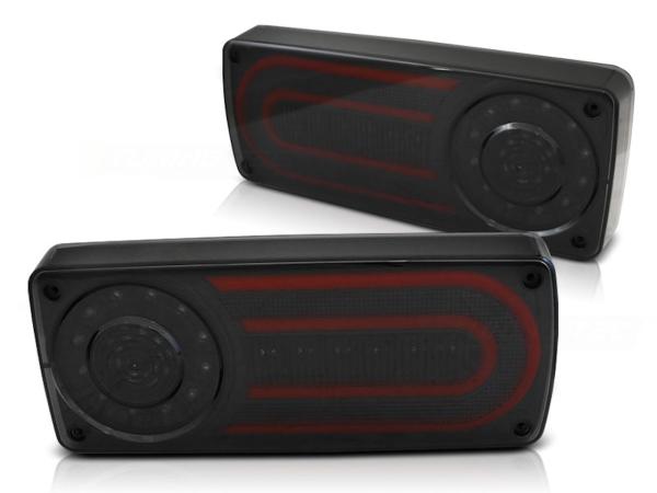 LED Lightbar Rückleuchten passend für Mercedes G-Klasse W463 Bj. 90-12 Smoke