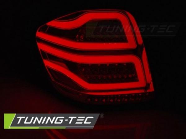 LED Lightbar Rückleuchten passend für Mercedes M-Klasse ML W164 Bj. 05-08 Smoke