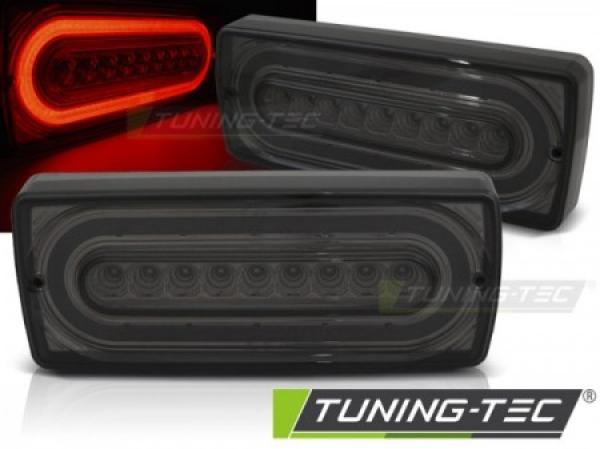 LED Lightbar Rückleuchten passend für Mercedes G-Klasse W463 90-12 Smoke dynamischer Blinker