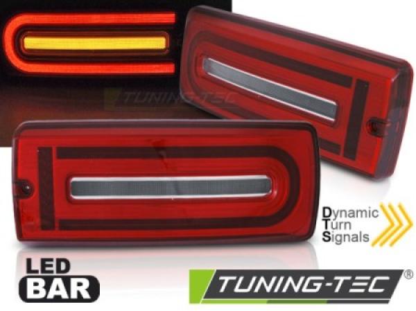 LED Lightbar Rückleuchten passend für Mercedes G-Klasse W463 90-18 Rot dynamischen Blinker