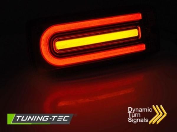 LED Lightbar Rückleuchten passend für Mercedes G-Klasse W463 90-18 Smoke dynamischen Blinker