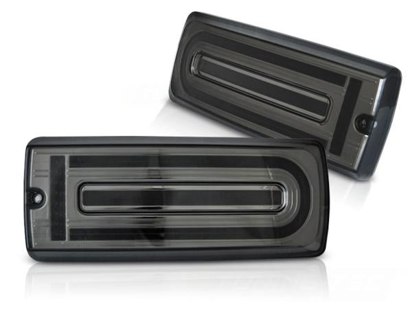 LED Lightbar Rückleuchten passend für Mercedes G-Klasse W463 90-18 Smoke dynamischen Blinker
