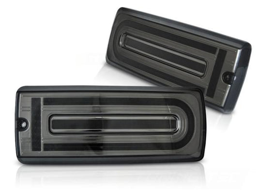 LED Lightbar Rückleuchten passend für Mercedes G-Klasse W463 90-18 Smoke dynamischen Blinker