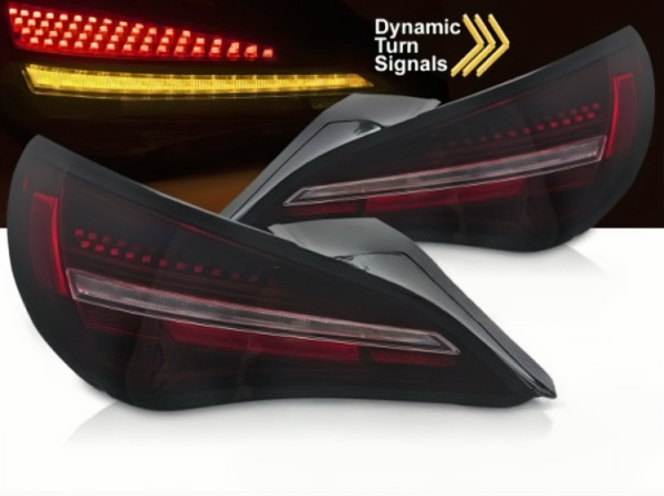 Voll LED Rückleuchten Set passend für Mercedes Benz CLA C117 / X117 13-16 rot/rauch dynamisch