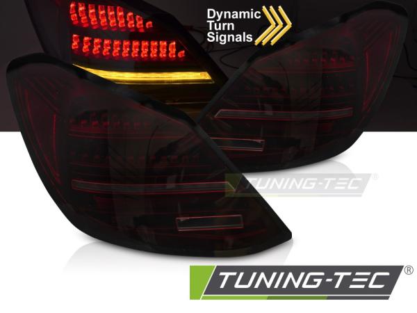 VOLL LED Rückleuchten Set passend für Mercedes Benz C-Klasse W205 14-21 schwarz/rot/rauch mit dynamischen Blinker