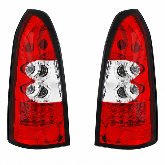 LED Rückleuchten passend für Opel Astra G 09/1997–02/2004 Kombi Rot/Weiß