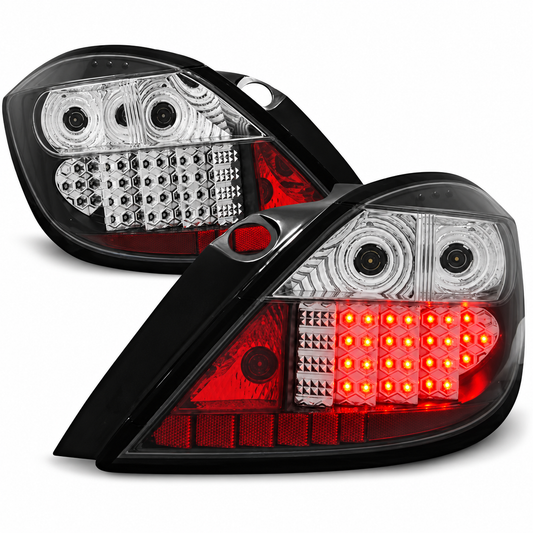 LED Rückleuchten passend für Opel Astra H 03.04-09 5-Türer Schwarz