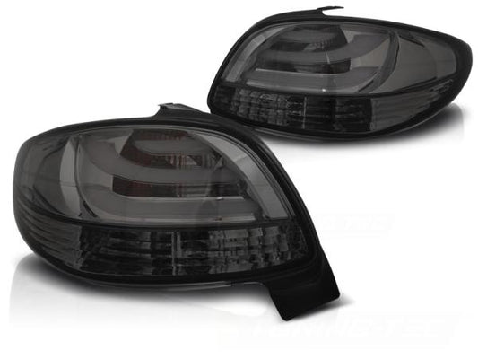LED Rückleuchten passend für Peugeot 206 Bj. 98-06 Smoke
