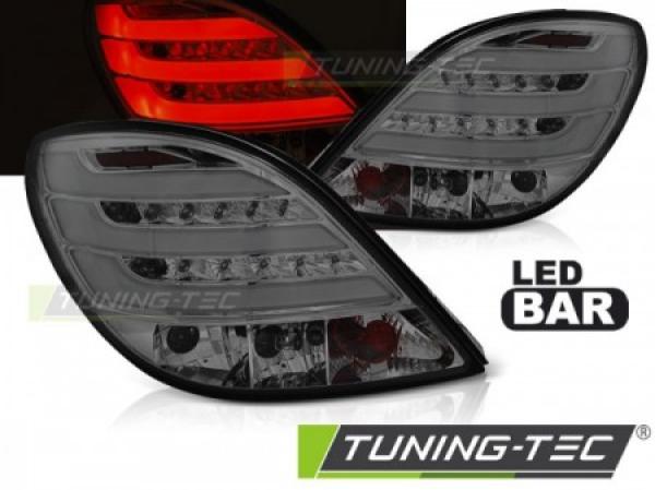 LED Lightbar Rückleuchten passend für Peugeot 207 Bj. 06-09 Smoke