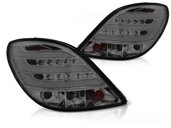 LED Lightbar Rückleuchten passend für Peugeot 207 Bj. 06-09 Smoke