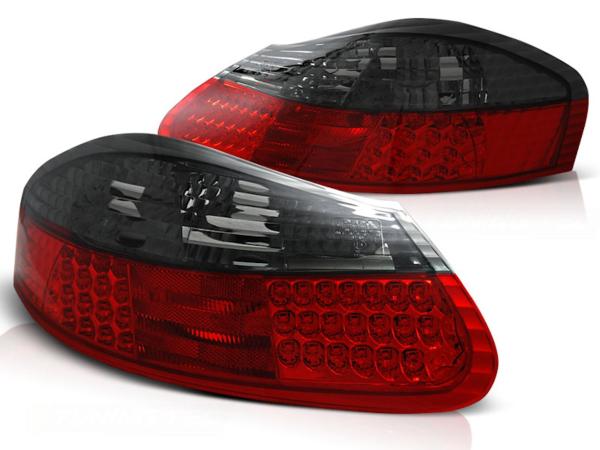 LED Rückleuchten passend für Porsche Boxster 986 Bj. 96-04 Rot/Smoke