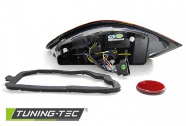 Voll LED Lightbar Rückleuchten passend für Porsche Boxster 987 + Cayman  04-09 Rot/Smoke