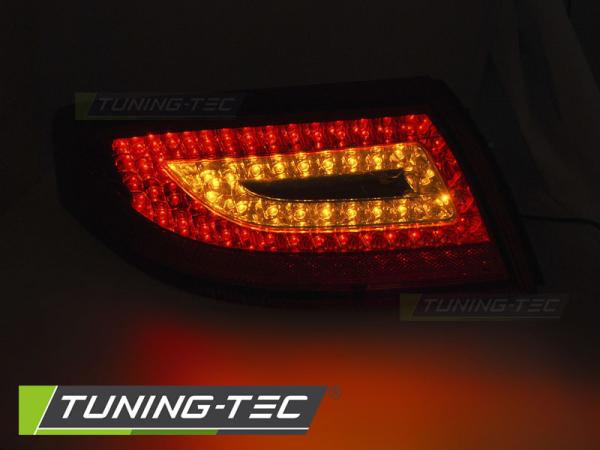 LED Rückleuchten passend für Porsche 911 996 Bj. 1997-2006 Rot/Chrom