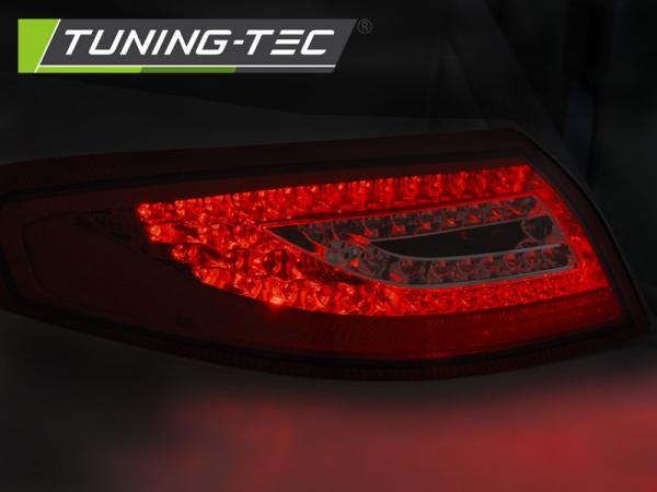 LED Rückleuchten passend für Porsche 911 996 Bj. 1997-2006 Rot/Chrom