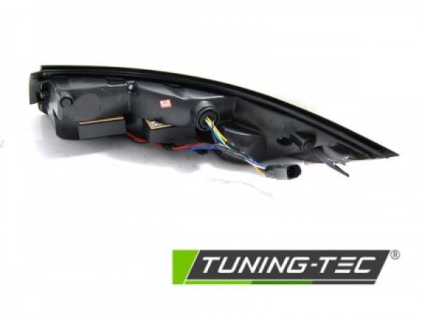 Voll LED Lightbar Rückleuchten passend für Porsche 911 997 Bj. 04-08 Rot/Chrom