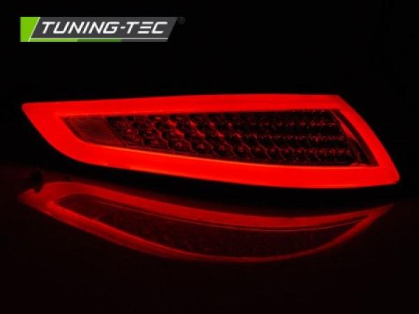 Voll LED Lightbar Rückleuchten passend für Porsche 911 997 Bj. 04-08 Smoke
