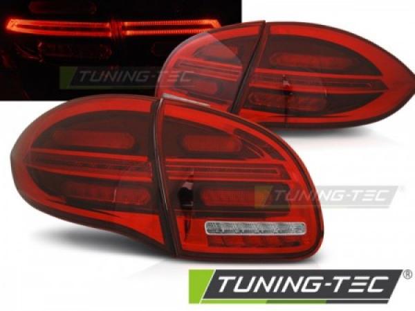 Voll LED Rückleuchten passend für Porsche Cayenne 958 92A Bj. 10-14 Rot