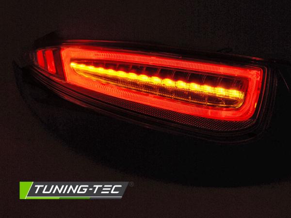 Voll LED Rückleuchten passend für Porsche 911 997 Facelift Bj. 2009-2012 Rot/Chrom