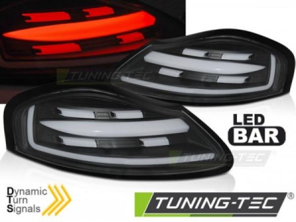 Voll LED Lightbar Rückleuchten passend für Porsche Boxster 986 Bj. 96-04 Schwarz