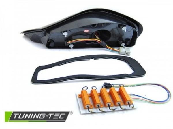 Voll LED Lightbar Rückleuchten passend für Porsche Boxster 986 Bj. 96-04 Schwarz