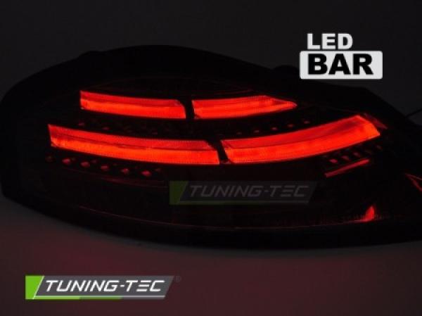 Voll LED Lightbar Rückleuchten passend für Porsche Boxster 986 Bj. 96-04 schwarz/rauch