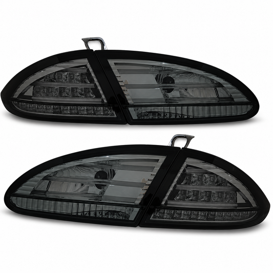 LED Rückleuchten passend für Seat LEON 2005–2009 Smoke