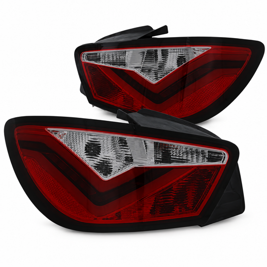 LED Rückleuchten passend für Seat IBIZA 6J 3-Türer 2008–2012 Rot/Smoke