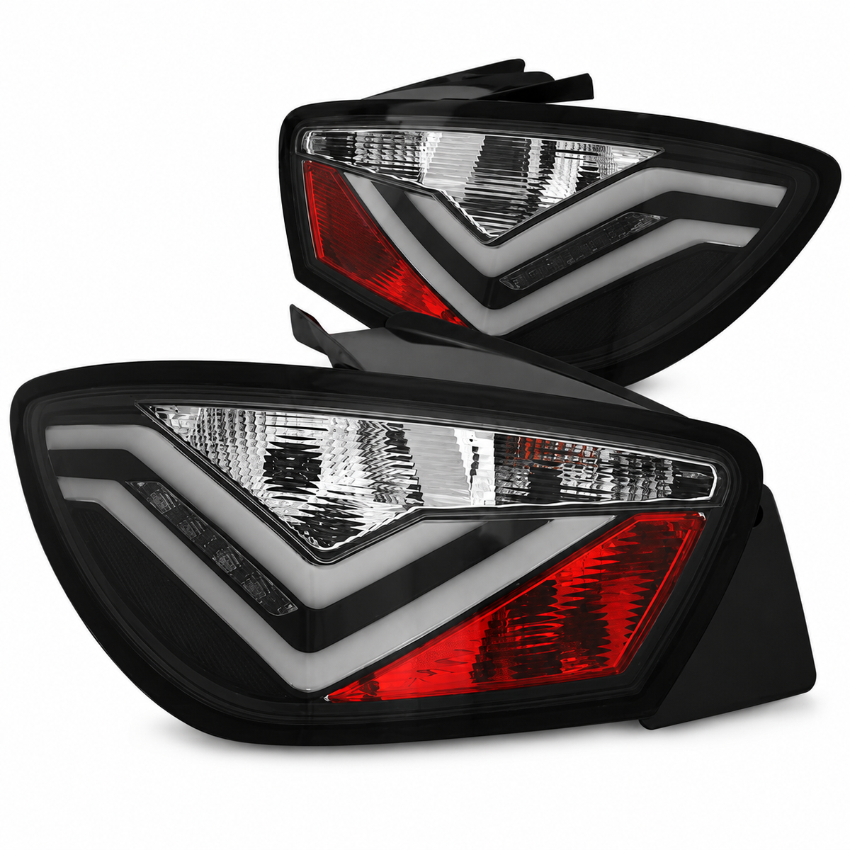 LED Rückleuchten passend für Seat IBIZA 6J 3-Türer 06.08-12 Schwarz