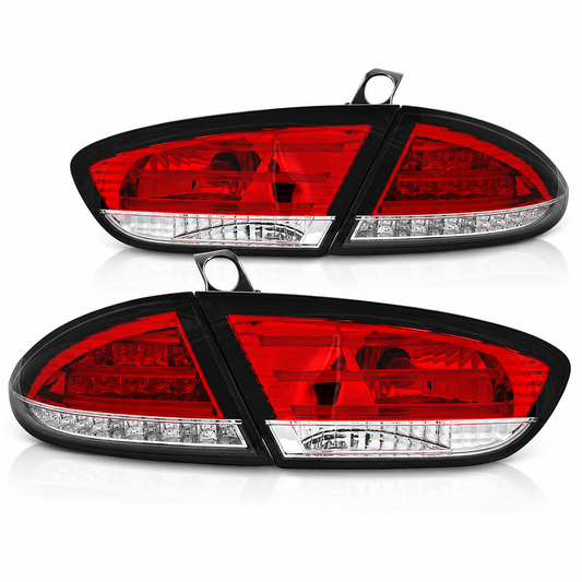 LED Rückleuchten passend für Seat LEON 03.09-12 Rot/Weiß