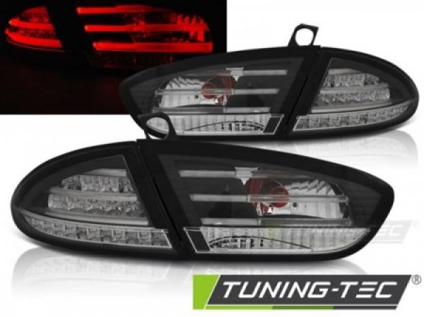 LED Rückleuchten passend für Seat Leon 1P1 Facelift Bj. 09-12 Schwarz