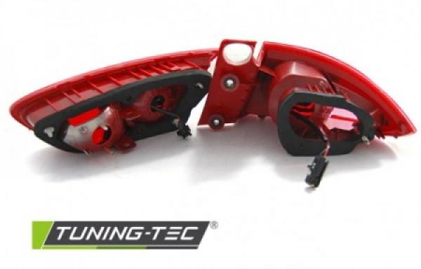 LED Lightbar Rückleuchten passend für Seat Leon 1P1 Facelift Bj. 09-12 Rot/Smoke