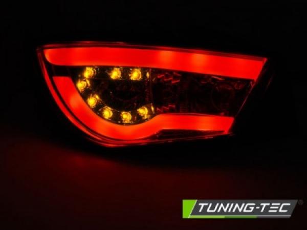 LED Lightbar Rückleuchten passend für Seat Ibiza 6J 3 Türer Bj. 08-03/12 Smoke