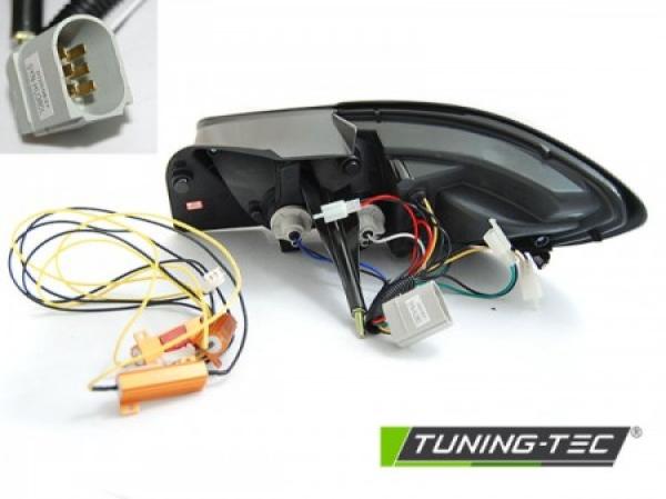 LED Lightbar Rückleuchten passend für Seat Ibiza 6J 3 Türer Bj. 08-03/12 Smoke