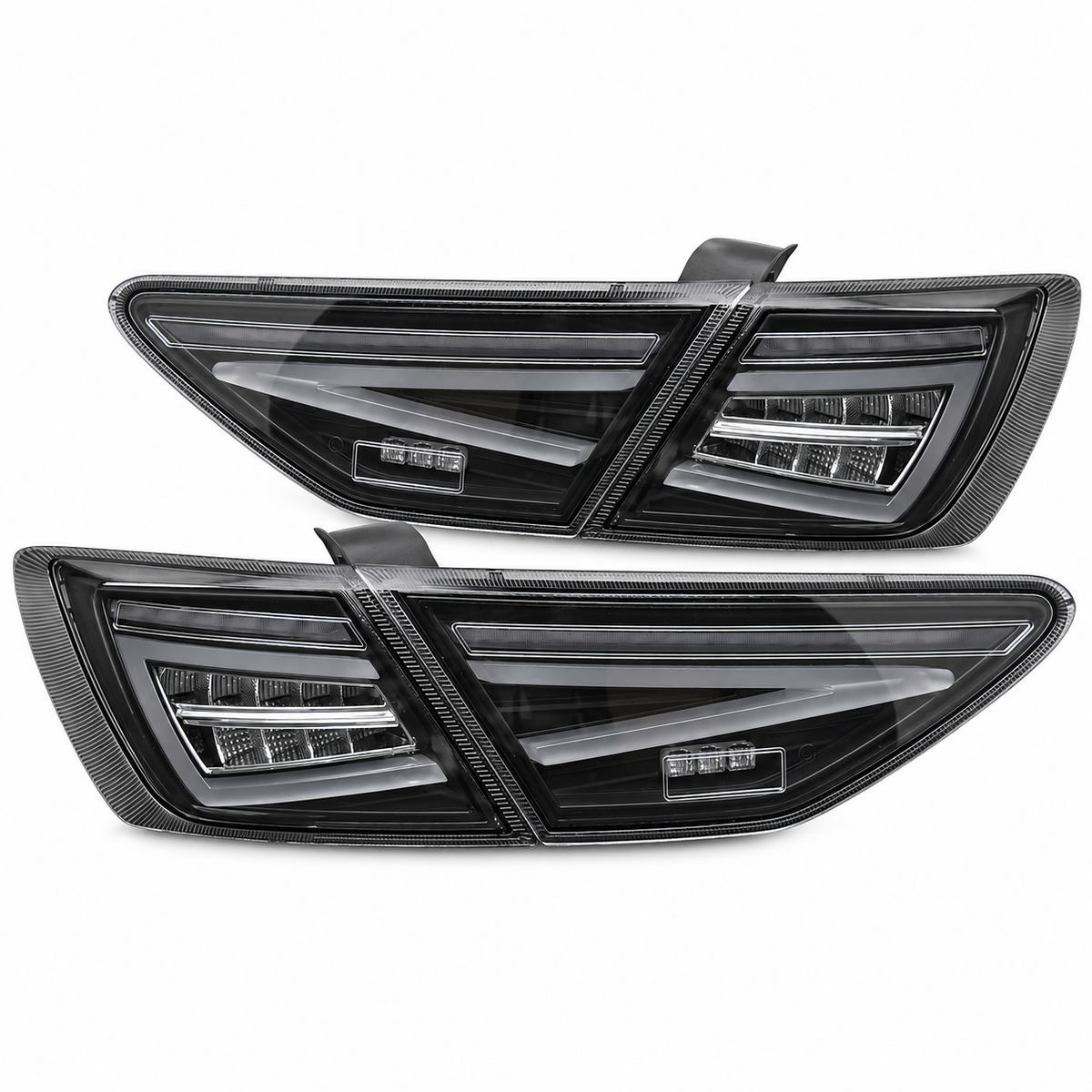 LED Rückleuchten passend für Seat LEON III 5F 2012–2020 HB Schwarz dynamisch