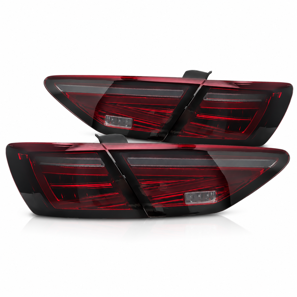 LED Rückleuchten passend für Seat LEON III 5F 2012–2020 HB Rot/Smoke dynamisch