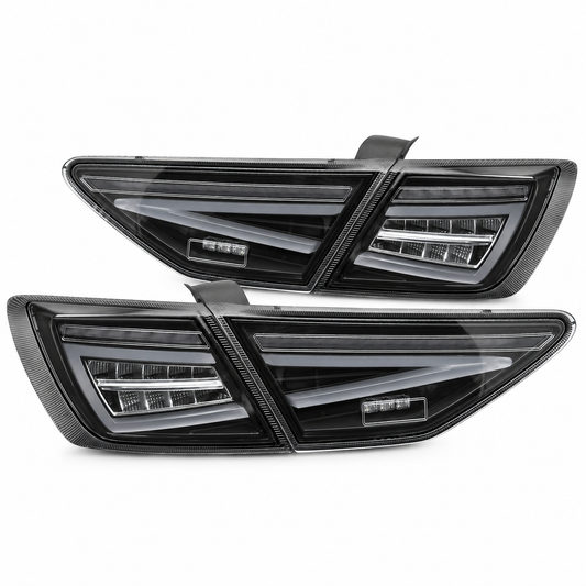 LED Rückleuchten passend für Seat LEON III 5F 2012–2020 HB Schwarz dynamisch