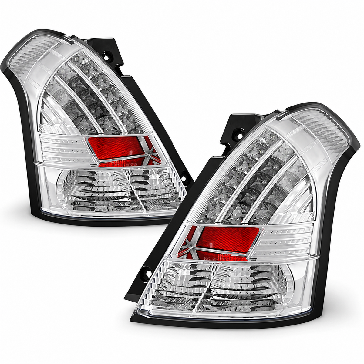 LED Rückleuchten passend für Suzuki SWIFT 05.05-10 Chrom
