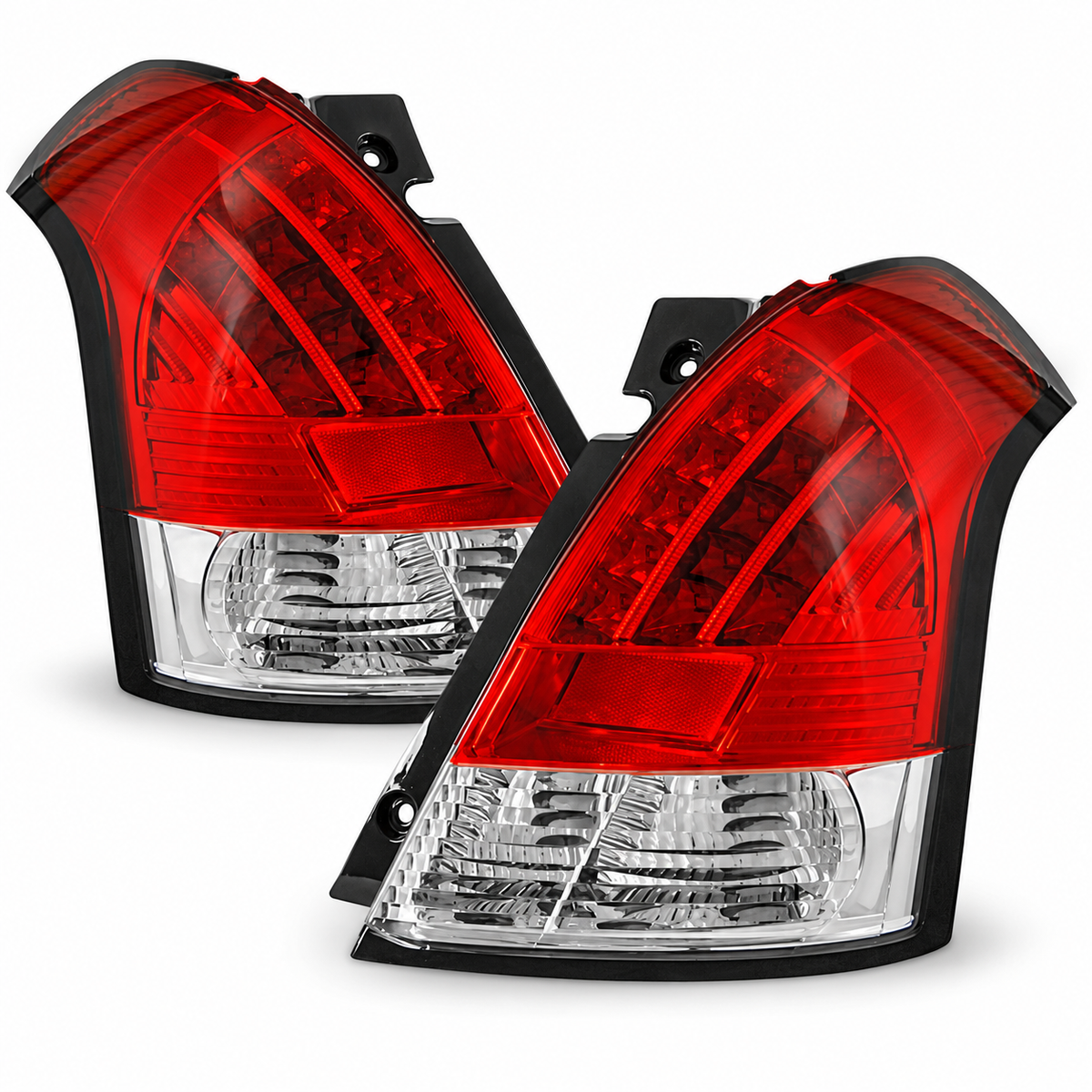 LED Rückleuchten passend für Suzuki SWIFT 05.05-10 Rot/Weiß