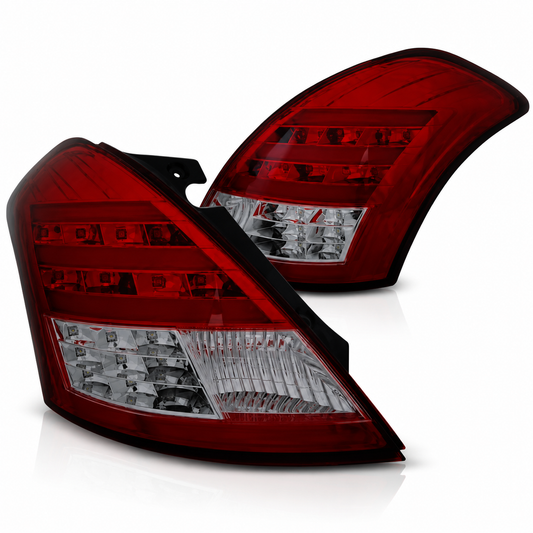 LED Rückleuchten passend für Suzuki SWIFT V ab 2010 Rot/Smoke