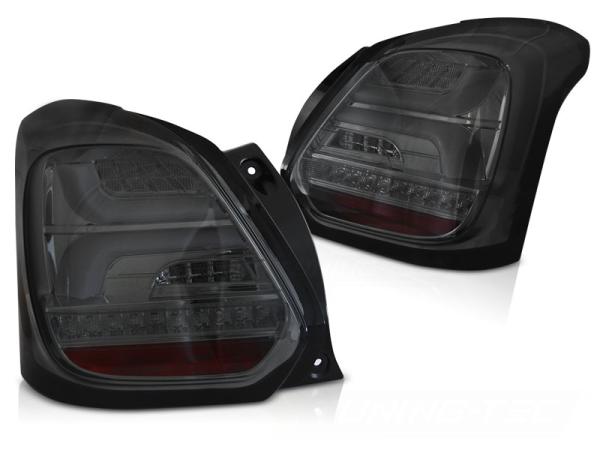 LED Lightbar Rückleuchten passend für Suzuki Swift V AZ 2017- Smoke dynamischer Blinker