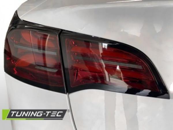 Voll LED Rückleuchten passend für Tesla Model 3 / Model Y Bj. 17-20 Rot/Smoke
