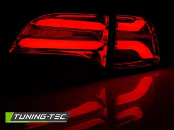 Voll LED Rückleuchten passend für Tesla Model 3 / Model Y Bj. 17-20 Rot/Smoke