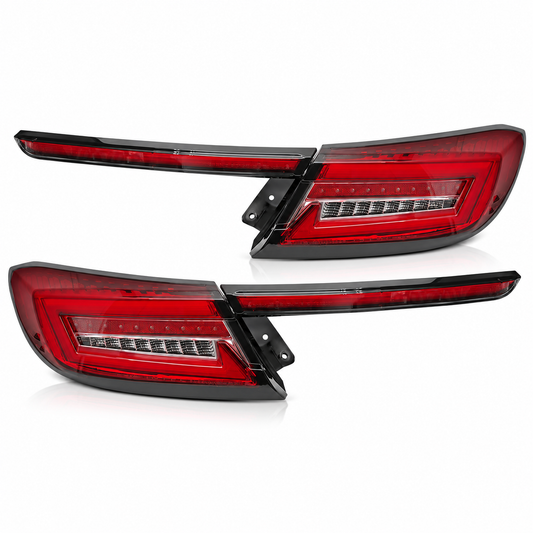 LED Rückleuchten passend für Toyota GR86 ab 2021 Rot/Weiß dynamisch