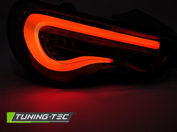 LED Lightbar Rückleuchten passend für Toyota GT86 Bj. 12-21 Rot dynamischer Blinker