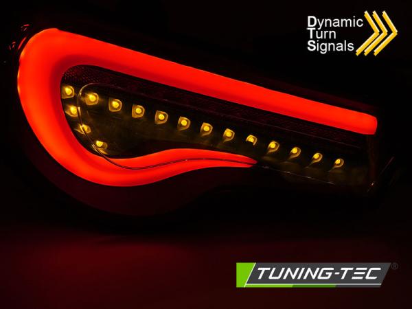LED Lightbar Rückleuchten passend für Toyota GT86 Bj. 12-21 Rot dynamischer Blinker