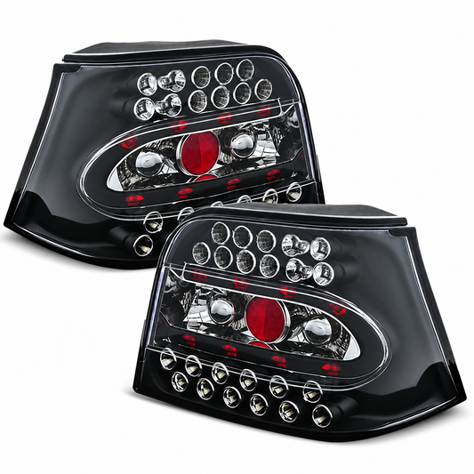 LED Rückleuchten passend für VW Golf 4 09/1997–09/2003 Schwarz