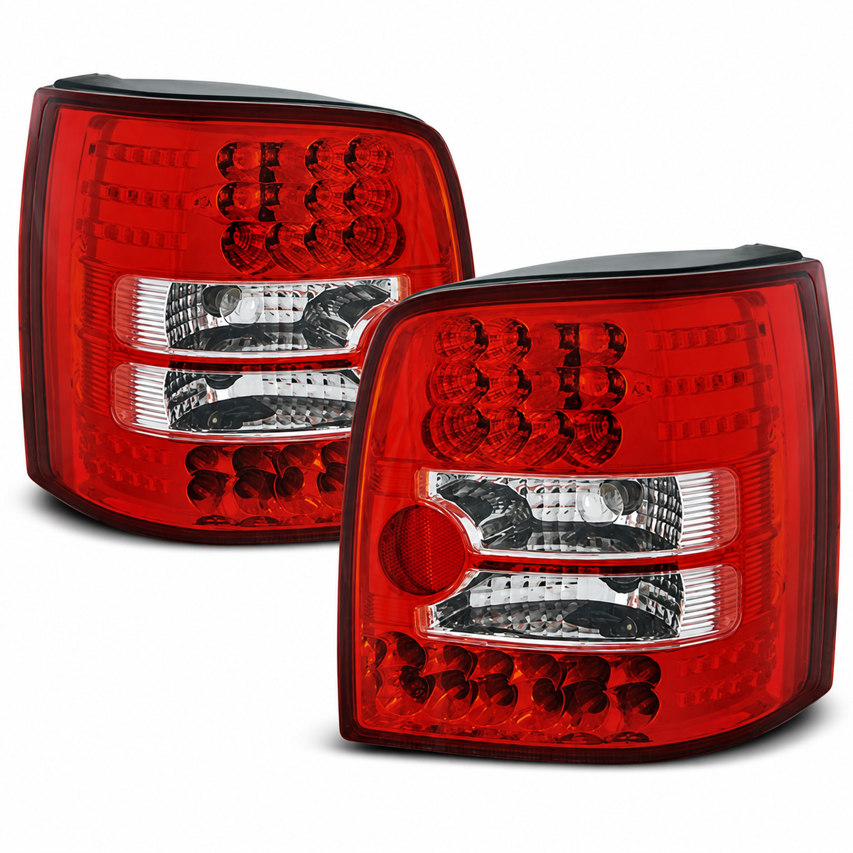 LED Rückleuchten passend für VW Passat B5 11/1996–08/2000 Variant Rot/Weiß