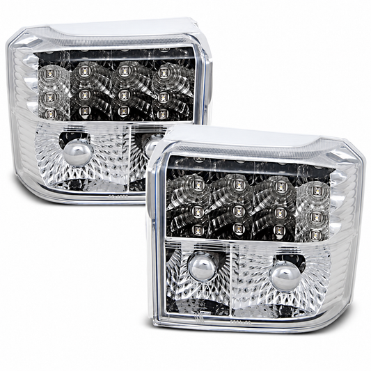 LED Rückleuchten passend für VW T4 90-03.03 Chrom
