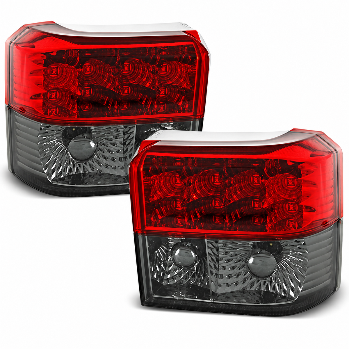 LED Rückleuchten passend für VW T4 90-03.03 Rot/Smoke