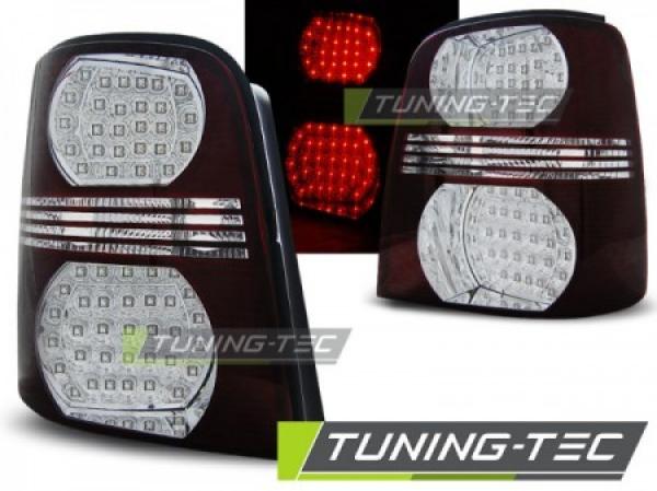 LED Rückleuchten passend für VW Touran 1T / 1T GP Bj. 03-10 Rot/Chrom